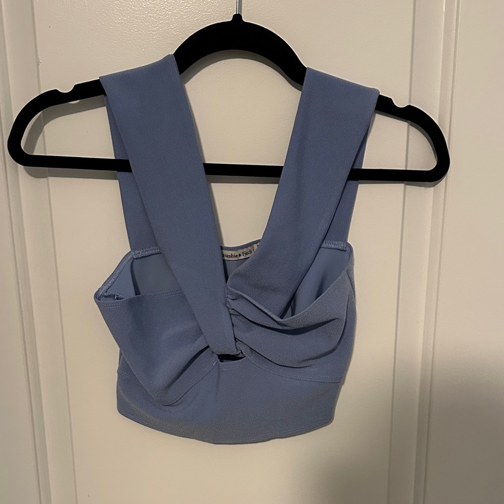 Abercrombie & Fitch Light Blue Tank Top